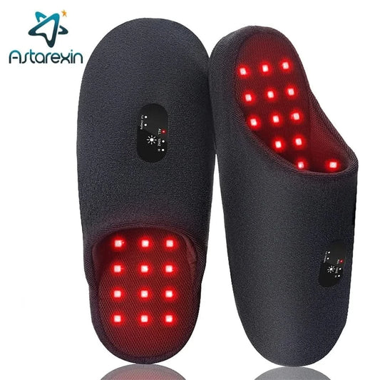 Rechargeable Red Light Therapy Slippers - Pain Relief & Healing at Home - MERRIAMERRIA