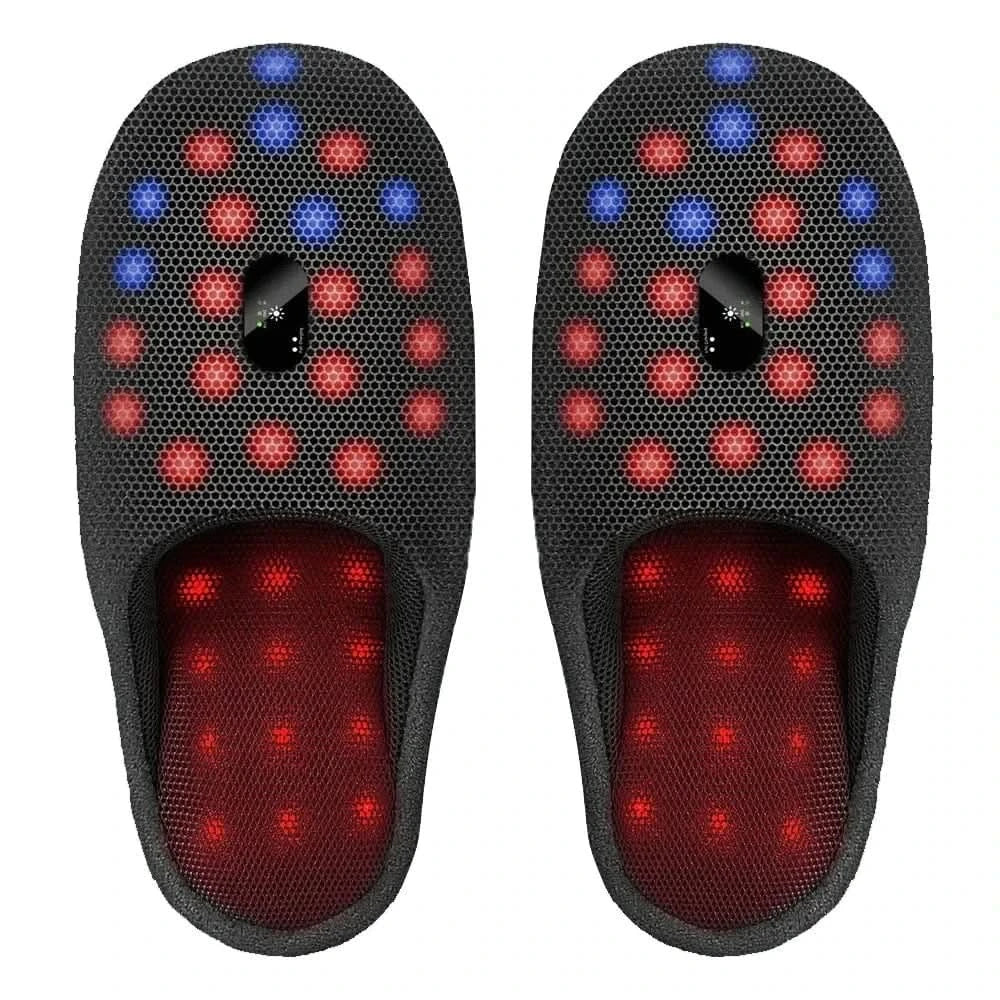Rechargeable Red Light Therapy Slippers - Pain Relief & Healing at Home - MERRIAMERRIA