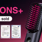 Cordless Negative Ionic Hair Straightener Brush Hot Comb 5000mAh Hair Iron Straightener Hair Straightener and Curler Women Gift