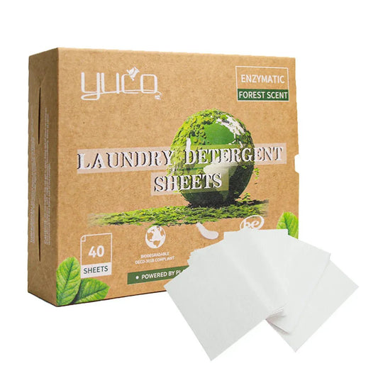 Biodegradable Cloth Washing Strip Hypoallergenic Laundry Detergent Sheets With Enzymes - MERRIADetergentMERRIA