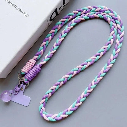 Cartoon Phone Lanyard - Universal Crossbody Rope with Decorative PendantiPhone CaseMERRIA