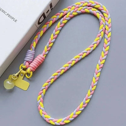 Cartoon Phone Lanyard - Universal Crossbody Rope with Decorative PendantiPhone CaseMERRIA