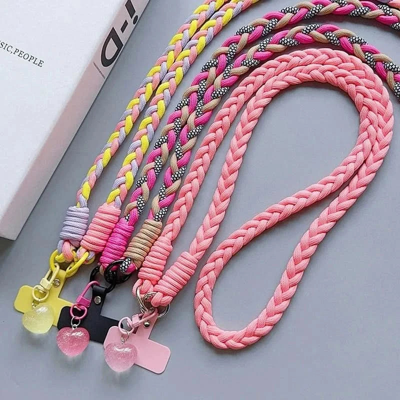 Cartoon Phone Lanyard - Universal Crossbody Rope with Decorative PendantiPhone CaseMERRIA
