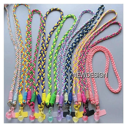 Cartoon Phone Lanyard - Universal Crossbody Rope with Decorative PendantiPhone CaseMERRIA