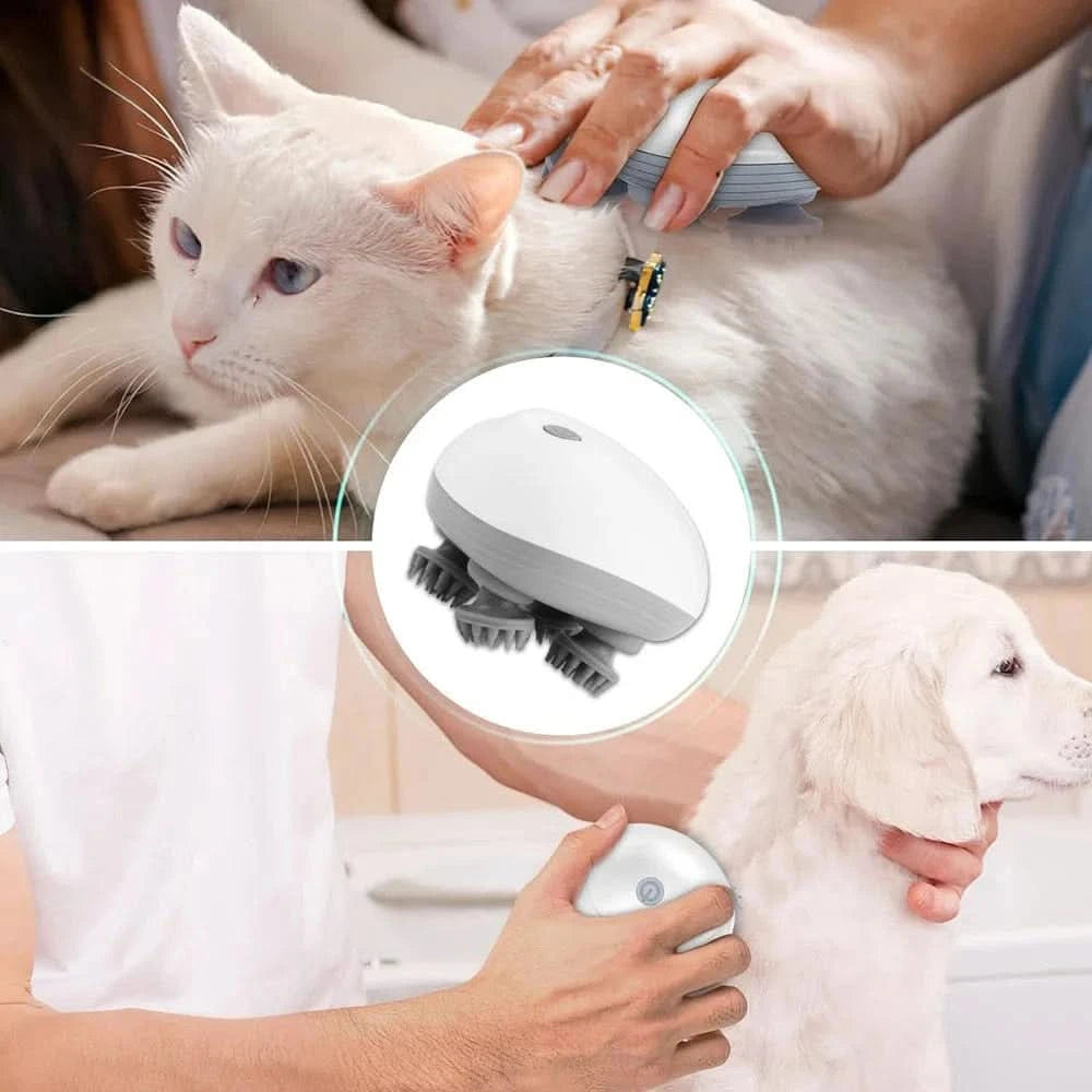 4 Kneading Head Electric Scalp Massager for Hair Growth & Stress ReliefHead MassagerMERRIA