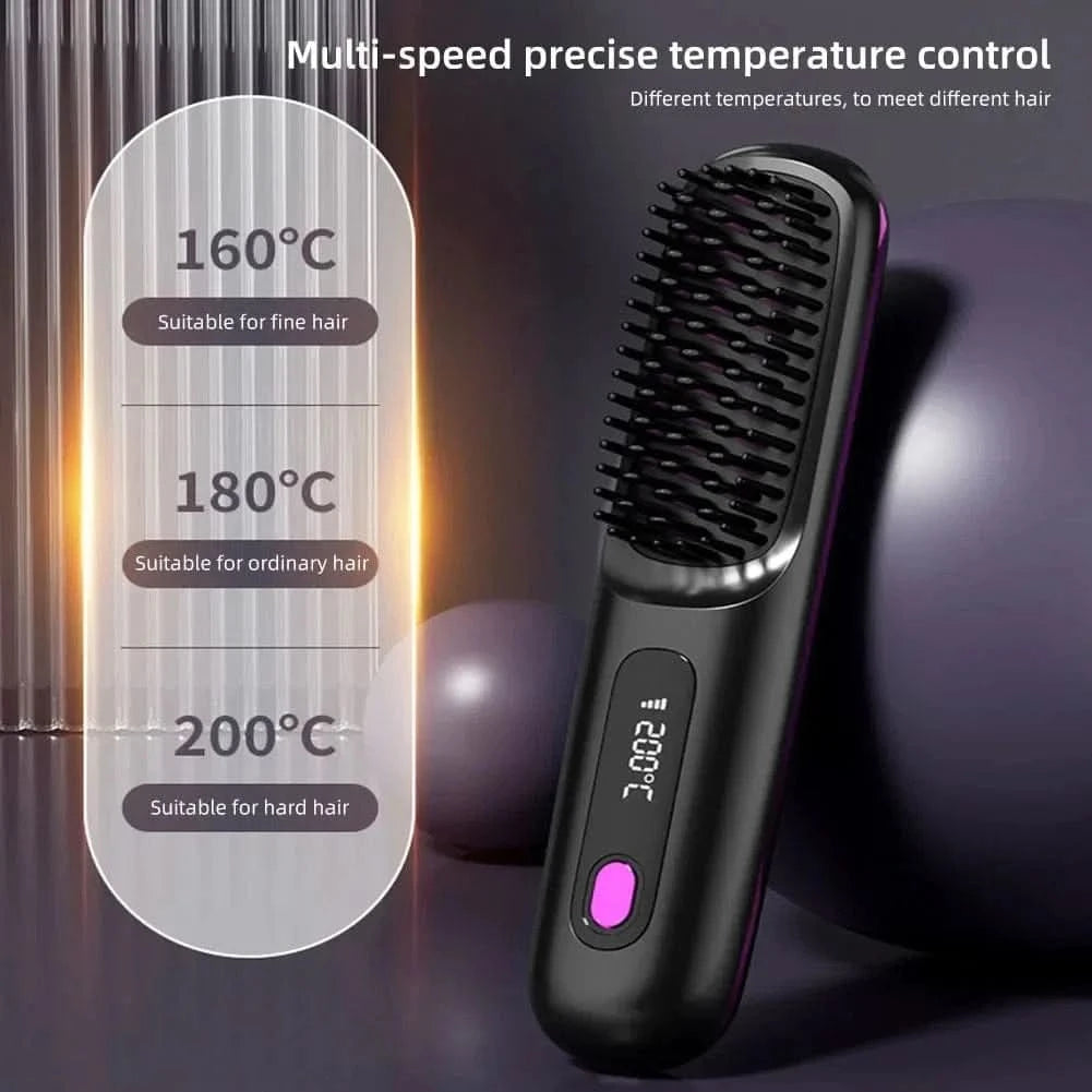 Rechargeable Wireless Ionic Hair Comb - MERRIAHair EssentialMERRIANA