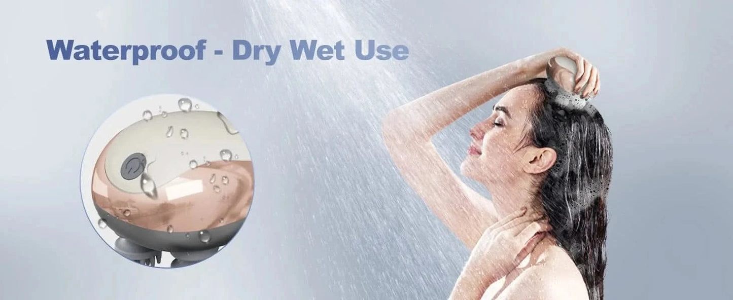Portable Electric Scalp Massager for Deep Cleaning & Stress ReliefHead MassagerMERRIA