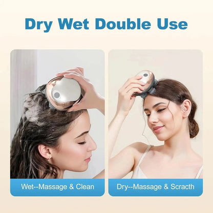 Portable Electric Scalp Massager for Deep Cleaning & Stress ReliefHead MassagerMERRIA