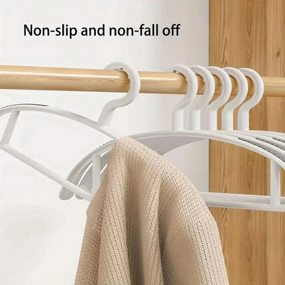 Industrial Plastic Hangers - Wide Shoulder Clothes Drying Rack - MERRIAHangersMERRIA