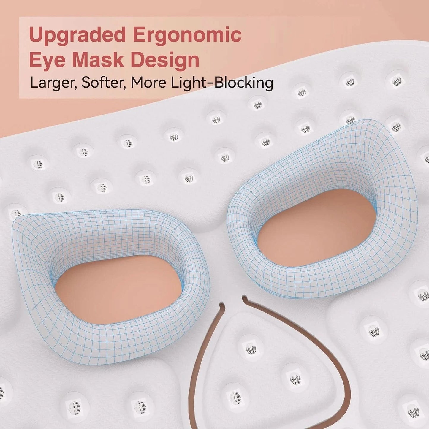 Hello Face LED Mask - Skin Care Therapy Device for Rejuvenation - MERRIAMERRIA