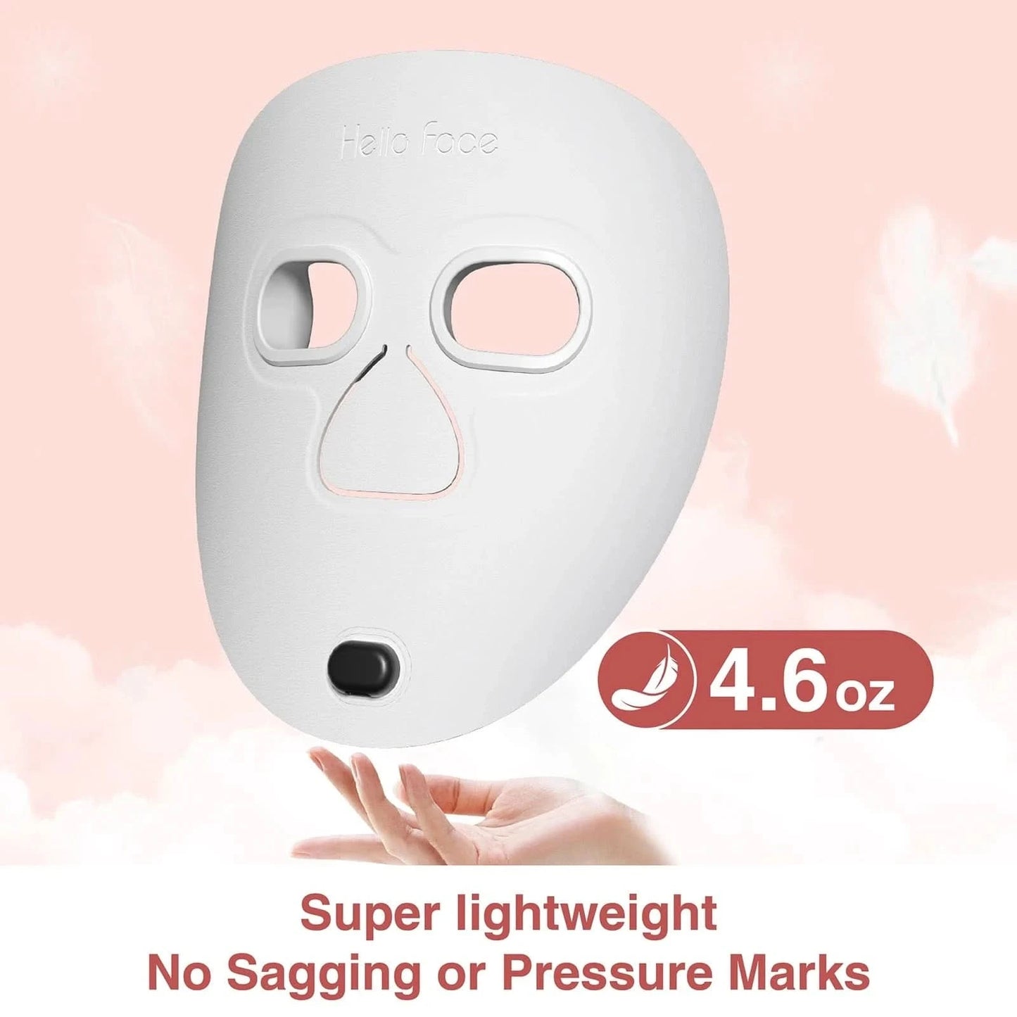 Hello Face LED Mask - Skin Care Therapy Device for Rejuvenation - MERRIAMERRIA