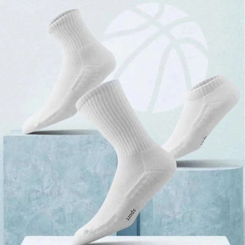 Men's Breathable Running Socks with Cushioned Sole - MERRIAAdult SocksMERRIA