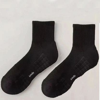 Men's Breathable Running Socks with Cushioned Sole - MERRIAAdult SocksMERRIA