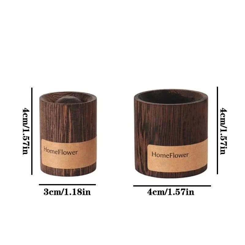 Portable Wooden Essential Oil Diffuser for Car, Desk & OfficeFragrance DiffuserMERRIA