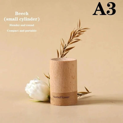 Portable Wooden Essential Oil Diffuser for Car, Desk & OfficeFragrance DiffuserMERRIA