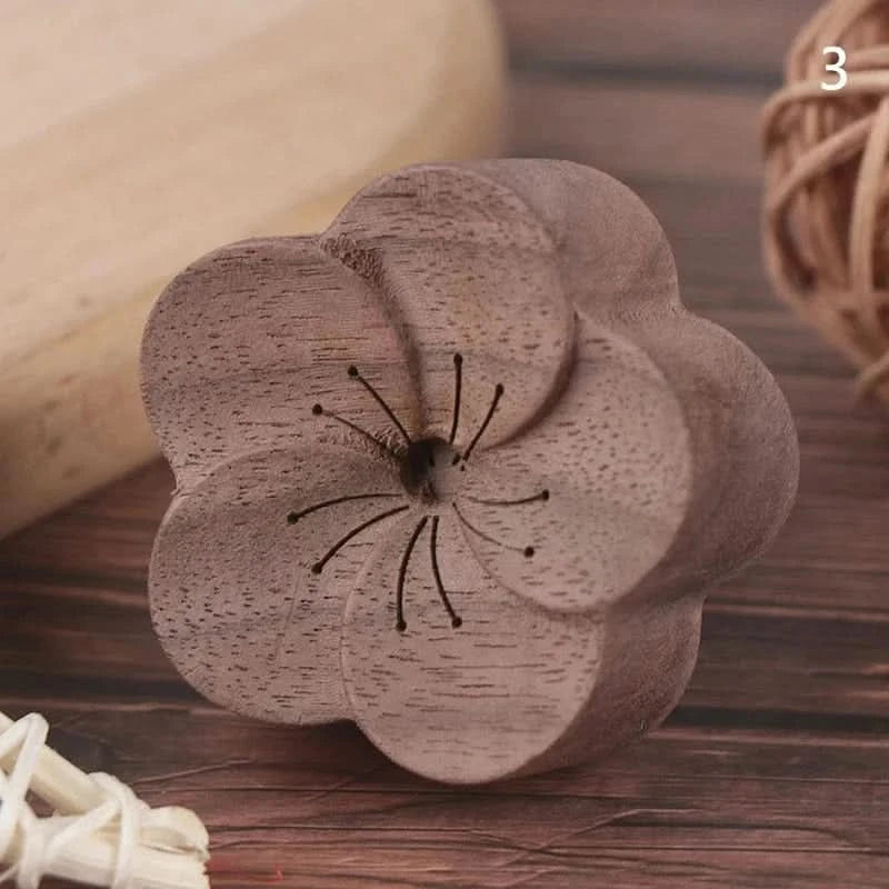 Portable Wooden Essential Oil Diffuser for Car, Desk & OfficeFragrance DiffuserMERRIA