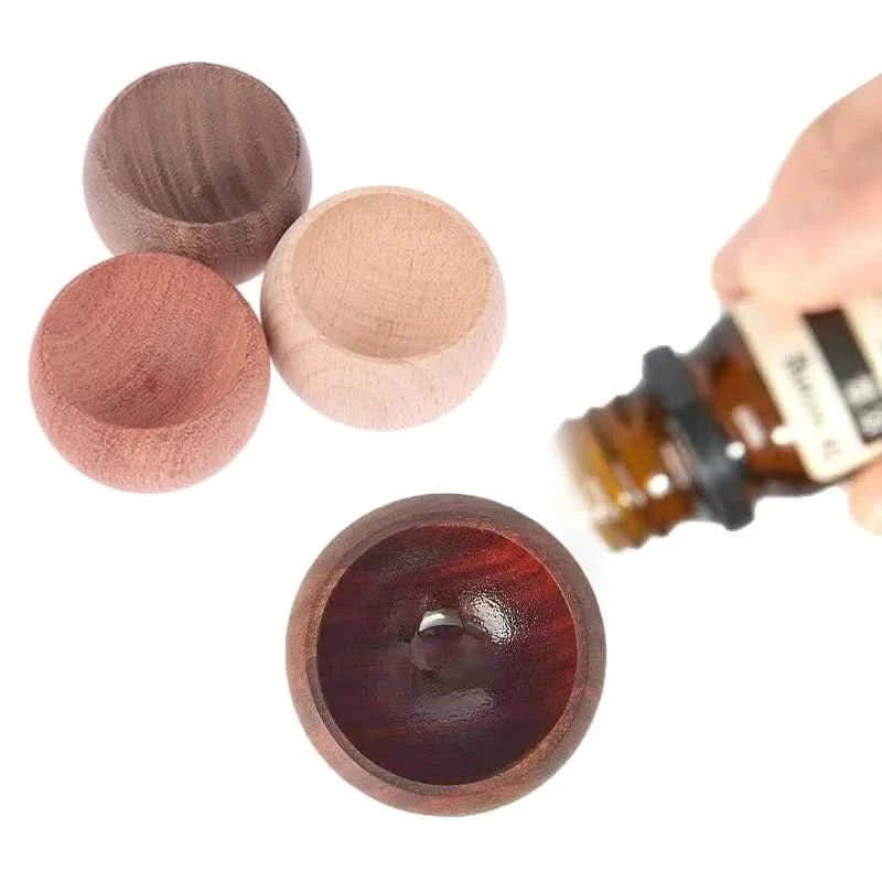 Portable Wooden Essential Oil Diffuser for Car, Desk & OfficeFragrance DiffuserMERRIA