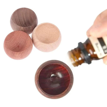 Portable Wooden Essential Oil Diffuser for Car, Desk & OfficeFragrance DiffuserMERRIA