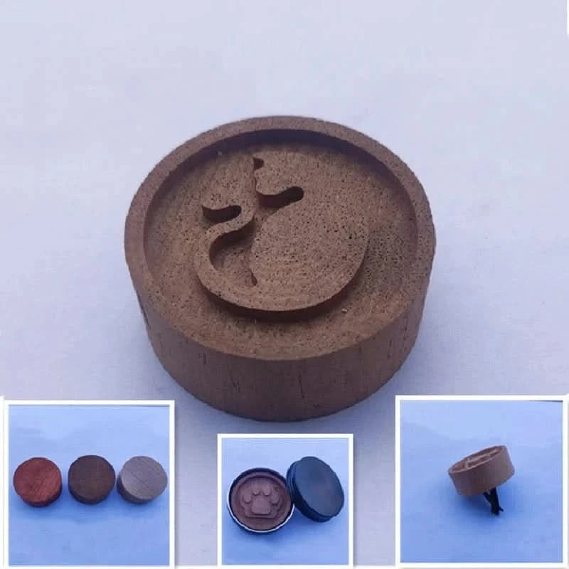 Portable Wooden Essential Oil Diffuser for Car, Desk & OfficeFragrance DiffuserMERRIA