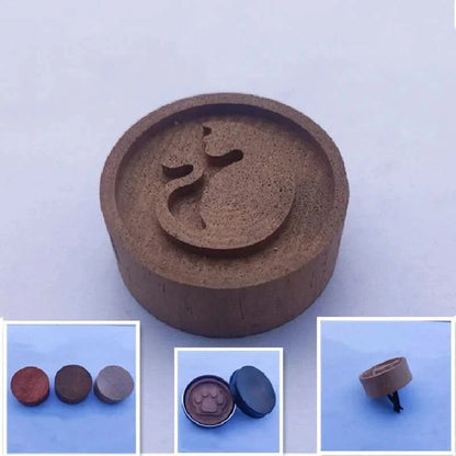 Portable Wooden Essential Oil Diffuser for Car, Desk & OfficeFragrance DiffuserMERRIA