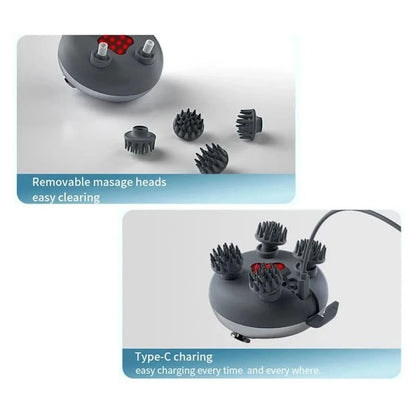 Electric Scalp Massager for Deep Tissue Relaxation & Stress ReliefHead MassagerMERRIA