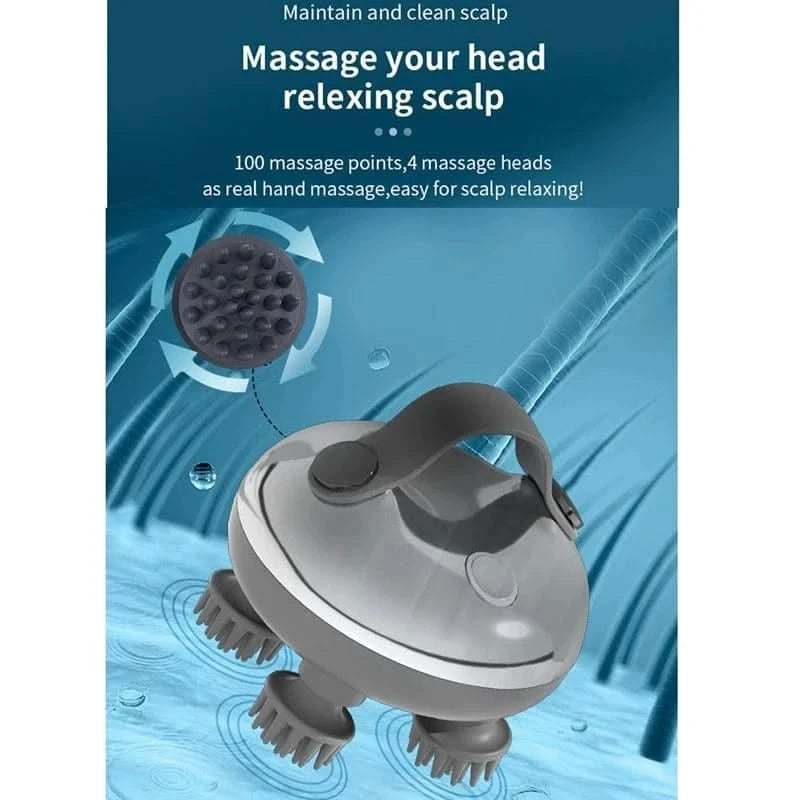 Electric Scalp Massager for Deep Tissue Relaxation & Stress ReliefHead MassagerMERRIA