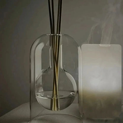 Glass Reed Diffuser Bottle Set | Essential Oil Aromatherapy Decor | 130/200MLMERRIAFragrance Diffuser