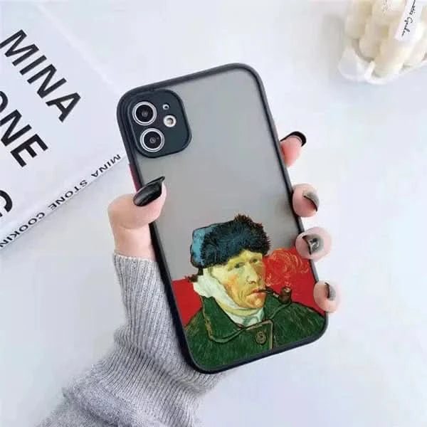 Van Gogh Art iPhone Case - Oil Painting Cover for iPhone 14, 15, 16 - MERRIAiPhone CaseMERRIAVan Gogh Art iPhone Case