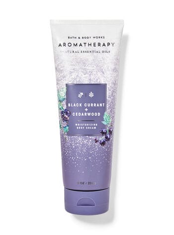 Bath & Body Works Aromatherapy Black Currant and Cedarwood Lotion