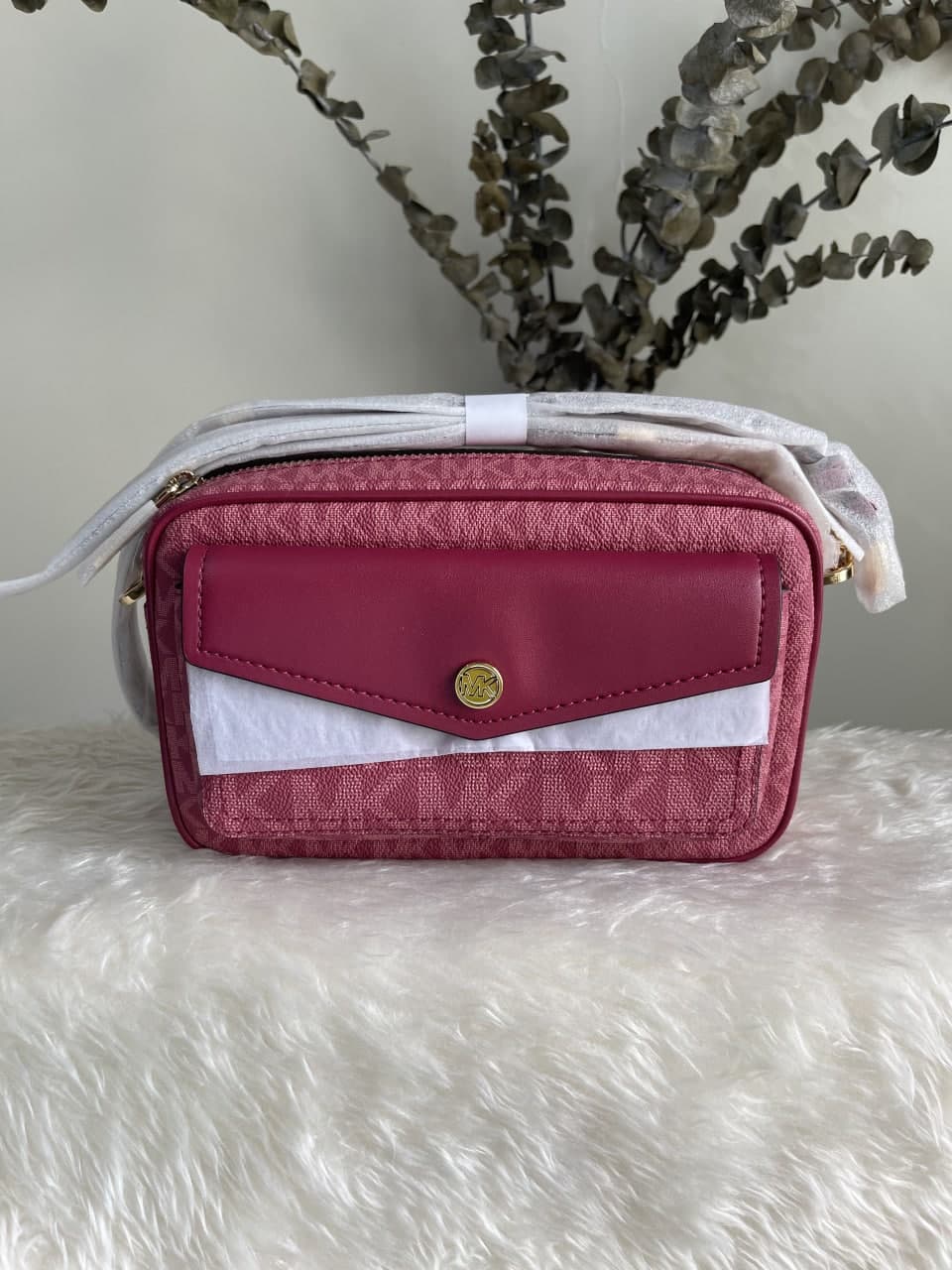 Michael Kors Jet Set Travel Camera Crossbody Bag