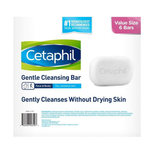 Cetaphil Gentle Cleansing Bar (6pcs / 4.5 OZ)