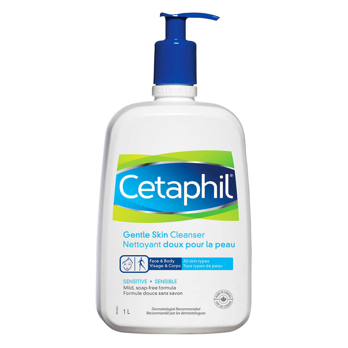 Cetaphil Sensitive Gentle Skin Cleanser, 1L