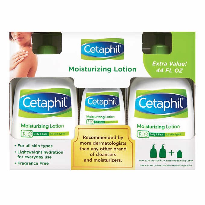 Cetaphil Moisture Lotion 3-pack