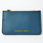 Charles & Keith Top Zip Card Holder - Ocean