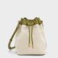 Charles & Keith Canvas Drawstring Bucket Bag - Multi