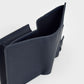 Charles & Keith Snap Button Card Holder - Navy