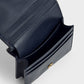 Charles & Keith Snap Button Card Holder - Navy