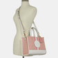Coach Dempsey Carryall In Signature Jacquard With Coach Patch And Heart Charm
