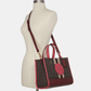 Coach Dempsey Carryall In Signature Jacquard With Stripe And Coach Patch