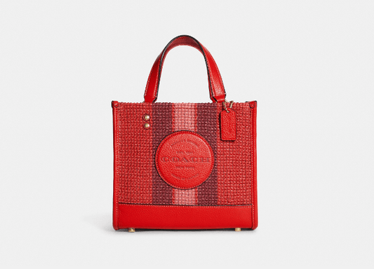 Coach Dempsey Tote 22 With Coach Patch