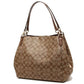 Coach Hallie Shoulder Bag In Signature Canvas