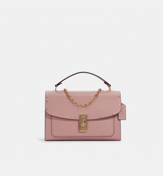 Coach Lane Shoulder Bag With Rivets