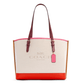 Coach Mollie Tote In Colorblock
