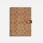 Coach Notebook In Signature Canvas