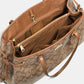 Coach PVC Drawstring Tote Bag Light Khaki