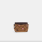 Coach Poppy Crossbody With Card Case In Signature Canvas With Disco Star Print
