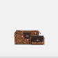 Coach Poppy Crossbody With Card Case In Signature Canvas With Disco Star Print