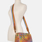 Coach Rowan Satchel In Rainbow Signature Canvas