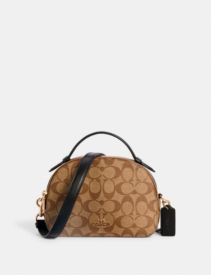 Coach Serena Satchel In Signature Canvas