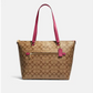 Coach Gallery Tote In Signature Canvas